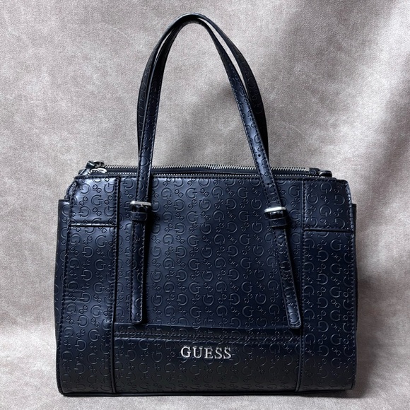 Guess Black Shoulder Purse - Picture 1 of 6